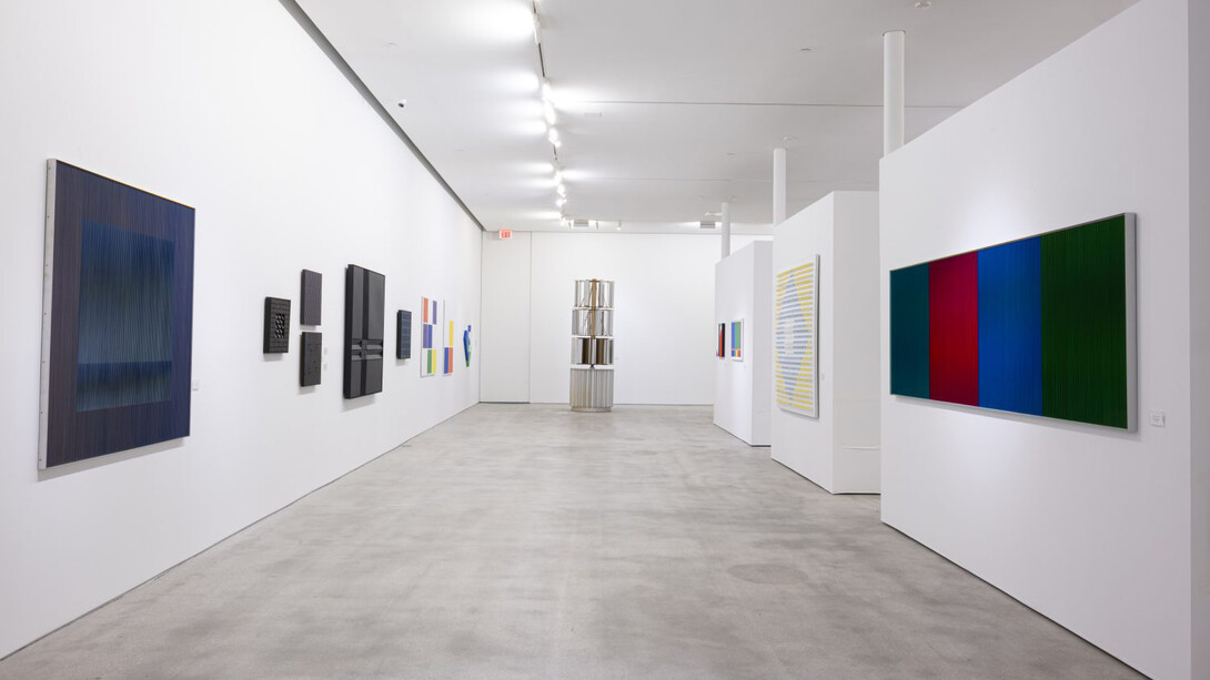 Various artists, Infinite geometries, exhibition view. Courtesy of Ascaso Gallery
