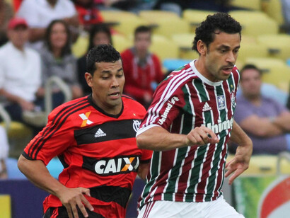 Maracanã. O clássico Flamengo X Fluminense