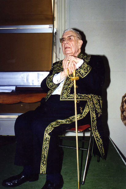 Federico Zeri Accademico di Francia