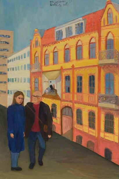 Marta Nadolle, Kiedy moja mama kupiła bratu mieszkanie, ja dostałem szafę, 2025. Courtesy of Leto Gallery