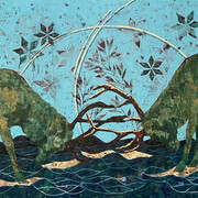 Jamal Bassiouni, The encounter of silence (detail), 2026. Courtesy of Artbooth Gallery 
