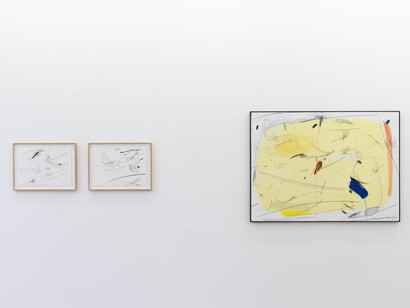 David Schmitz, Notations, exhibition view. Courtesy of Nosbaum Reding