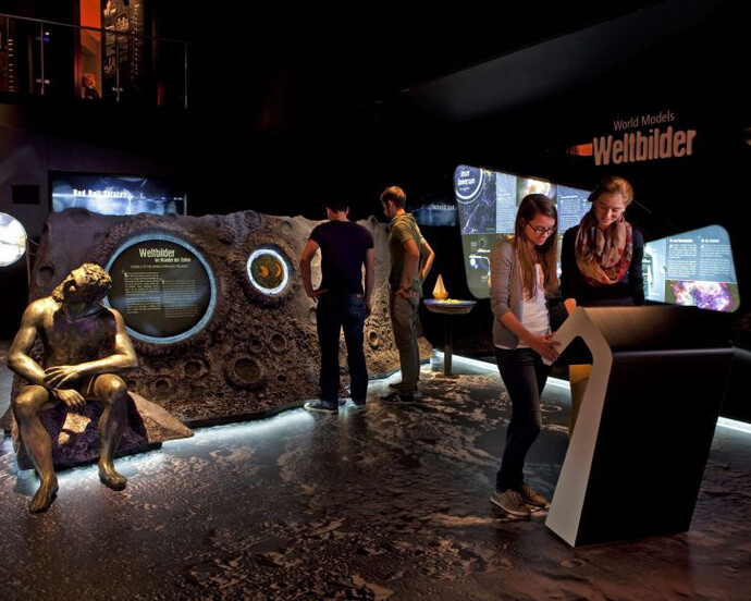 Our Universe: Planets, Stars and Galaxies. Courtesy of Haus der Natur