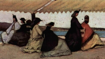 Giovanni Fattori, La rotonda dei bagni Palmieri, 1866