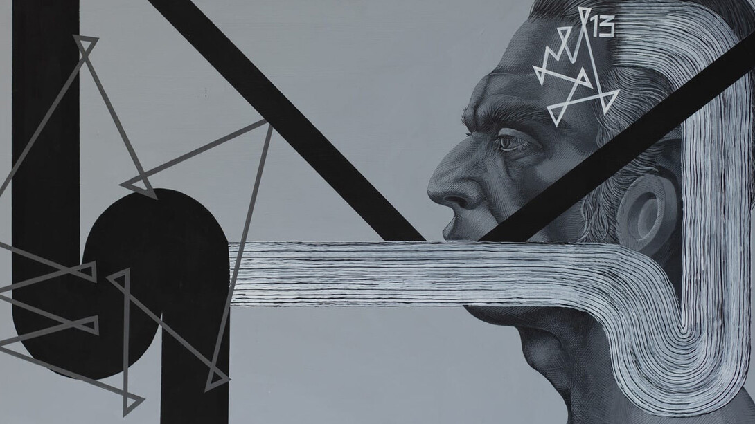 Abel Alejandre, Citizen I, 2023. Courtesy of Launch Gallery