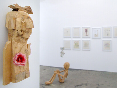 Roza El-Hassan, installation view. Photo by Andreas Vesterlund, courtesy the artist and Thomas Erben Gallery, New York.