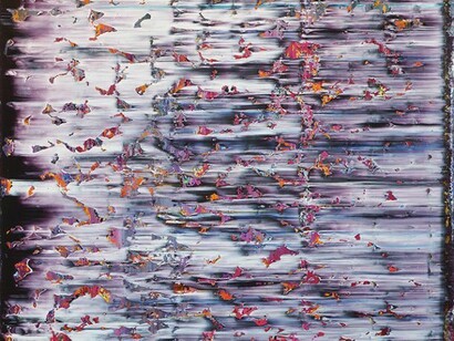 Stanley Casselman, Inhaling Richter #44, 2014, acrylic on canvas, 165 x 165 cm
