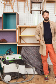 Martino Gamper. Ph Angus Mill