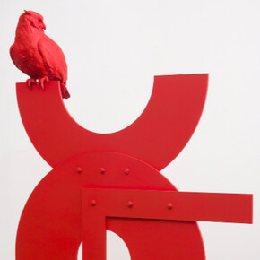 Nathan Mabry, The Nostalgia of the Infinite (Le Cyclope), 2017. Courtesy of Praz-Delavallade