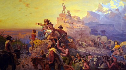 Emanuel Leutze, Westward the Course of Empire Takes Its Way, 1861