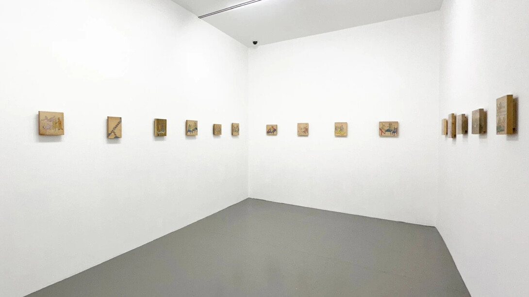 Jack Decoteau, Droll, exhibition view. Courtesy of Bruno David Gallery