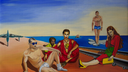 Desire, 2016, oil on canvas, 91x123cm © Philipp Rudolf Humm