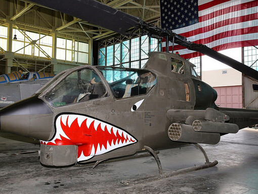 Bell AH-1 Cobra. Courtesy of Pearl Harbor Aviation Museum