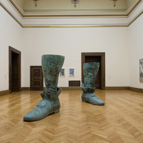 Iván Argote, Radical tenderness, exhibition view. Courtesy of Galerie Rudolfinum