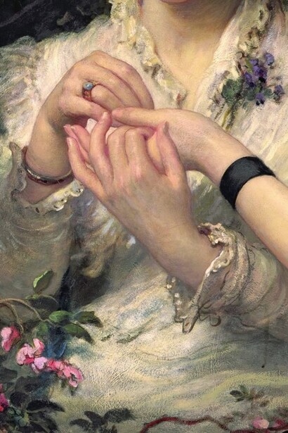 Thorn Amidst the Roses (1887), de James Sant