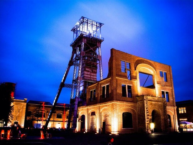 Le patrimoine industriel de C-Mine, à Genk en Belgique, reconverti en espace culturel et touristique