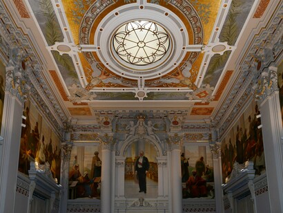 Sala de Actos na Faculdade de Medicina, Lisboa, Portugal