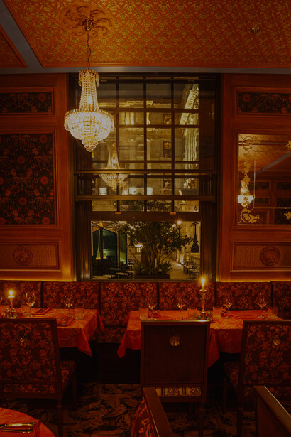 The exclusive "Salon Lapérouse", situated in London, UK