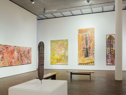Indigenous Australia: Masterworks from the National Gallery of Australia, 2017, me Collectors Room Berlin, Photo: Lidia Tirri