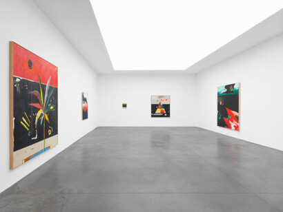 Harold Ancart, Exhibition view. Courtesy of Xavier Hufkens