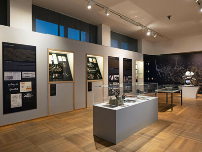 Big bang! The birth of the first czechoslovak wristwatches, exhibition view. Courtesy of Národní technické muzeum