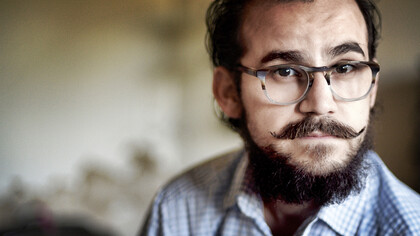 Mohamad Hafez, a Syrian-born artist, explores the concept of 'home' - Photo by Paul Specht