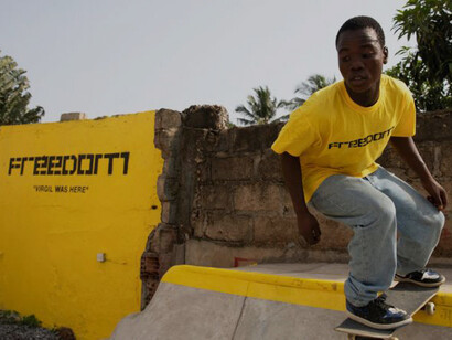 Freedom skatepark is of great importance and serves as a symbol to the fashion designer’s imprint he left wherever he went, always wanting to push communities forward 
