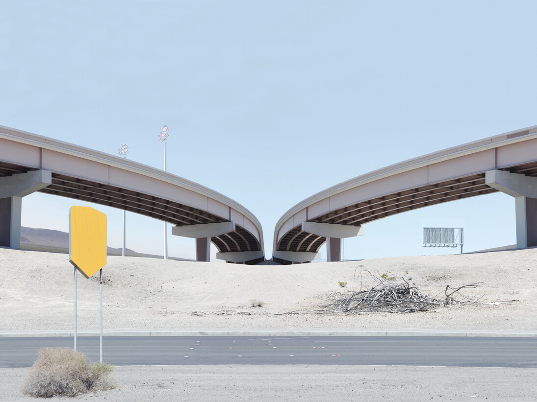 Lauren Marsolier, Highway 2, 2010, 36 x 54 inches, 91.44 x 137.1 cm Ed. 2/7 +1 A.P. 24 x 36 inches, 60.9 x 91.4 cm Ed. 1/7 +1 A.P. Archival pigment print