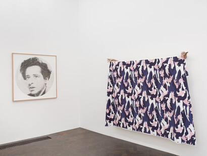 Evariste Richer, It's gonna rain, exhibition view. Courtesy of Meessen