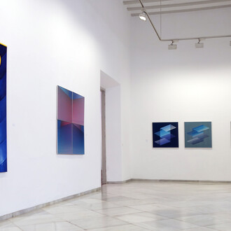 Encuentros ópticos (Optical encounters), exhibition view. Courtesy of Rafael Ortiz Gallery