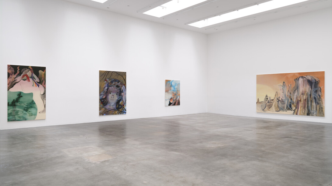 Hiroka Yamashita, こをろこをろ koworo-koworo, exhibition view. Courtesy of Blum Gallery