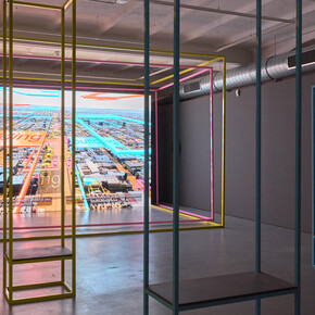 Verschiedene künstler, The world through AI, ausstellungsansicht. Mit freundlicher genehmigung der SCHIRN