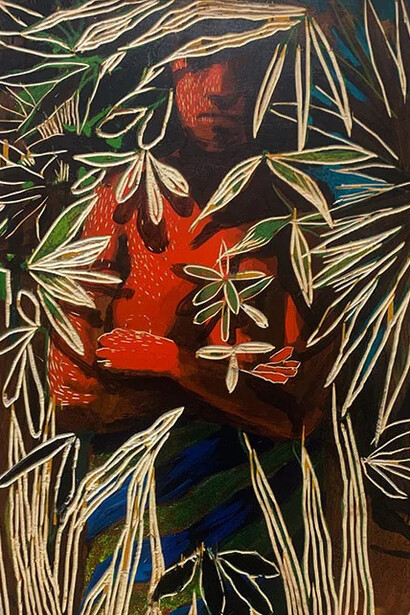 Frank Hyder, Concealed one. Courtesy of Ethan Cohen Gallery