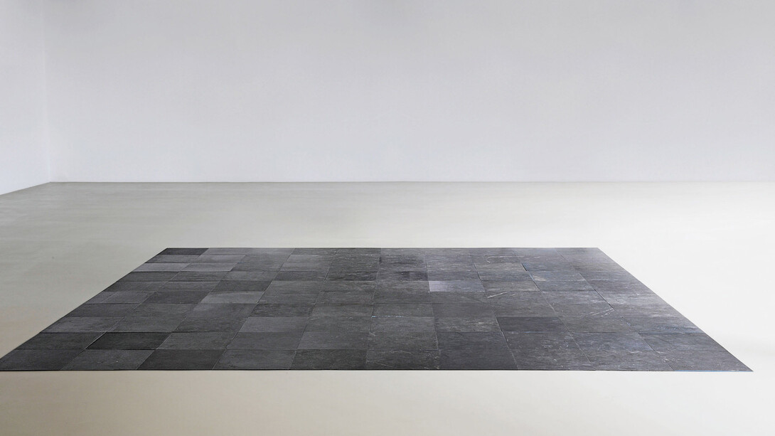 Carl Andre, 10 x 10 Altsadt Square, 1967. Kunstmuseum, Basel. Photo © Martin P. Bühler. © ADAGP, Paris, 2017
