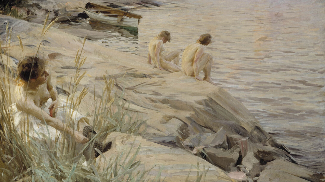 Anders Zorn, Im freien, 1890. Mit freundlicher genehmigung der Hamburger Kunsthalle