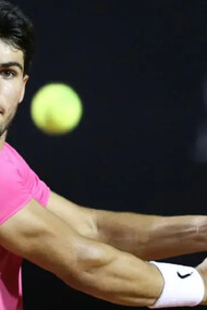 Carlos Alcaraz. À 19 ans, il a déjà remporté le tournoi de l’US Open en 2022, il est le deuxième plus jeune joueur à atteindre la barre des 100 victoires lors de tournois ATP © Icon Sport