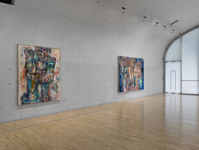 Daniel Crews-Chubb, Immortals, exhibition view. Courtesy of Long Museum