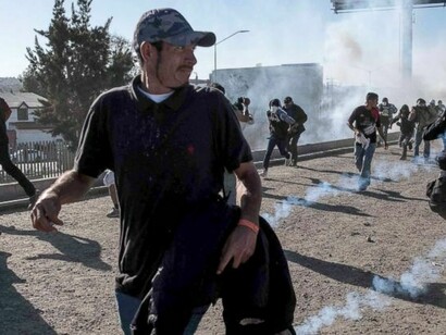 Refugee demonstrations