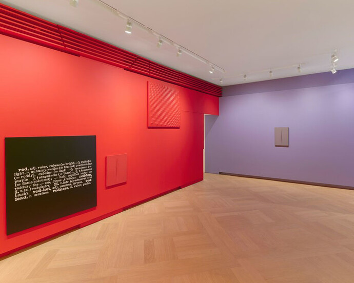 Colour in Contextual Play, Exhibition view. Courtesy of Mazzoleni London