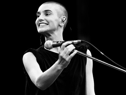 La cantante Sinéad O'Connor en concierto