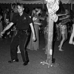 Clark Winter, Andy the sheriff, dancing (detail), 1973. Courtesy of Zander Galerie