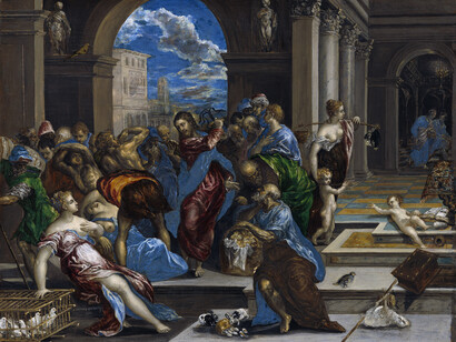 «Die Tempelreinigung» (El Greco, Washington)