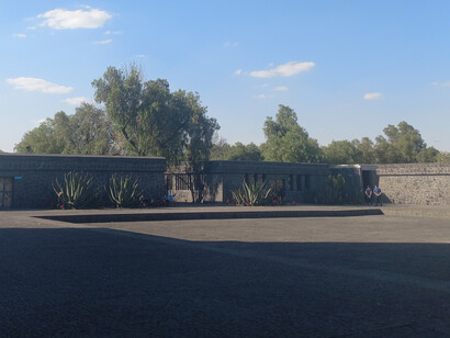 Plaza Central, 2021, del Museo Diego Rivera—Anahuacalli, en la Ciudad de México, México