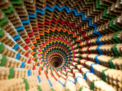 Jen Stark. Courtesy of Joshua Liner Gallery