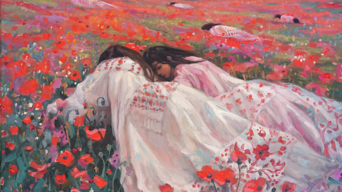 Kate Tov, Lullaby for the lost (detail), 2025. Courtesy of Eleanor Harwood Gallery