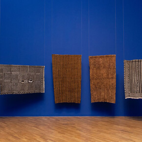 Varios artistas, Entre la cabeza y la tierra, vista de la exposición. Cortesía de la Pinacoteca