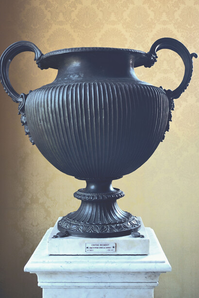Roma, Musei Capitolini, Cratere di Mitridate, bronzo, alt. cm 70, fine II-inizi I sec. a.C. © Francesca Valeria Zurolo