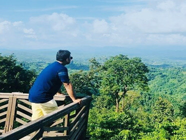Enjoying the beauty of Sajek Valley, ph. Mydul Islam Sumon