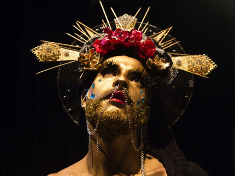 Anthony Marquelet, Ego Divina, performance (produite avec le soutien de La Nuit Européenne des Chercheurs, Metz), 2015.