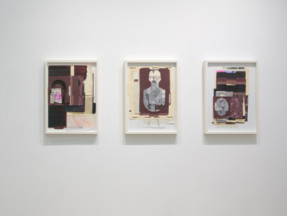 Lovie Olivia, Loose leaf, exhibition view. Courtesy of Erin Cluley Gallery